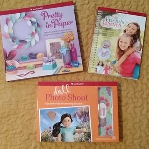 3 New American Girl doll books
